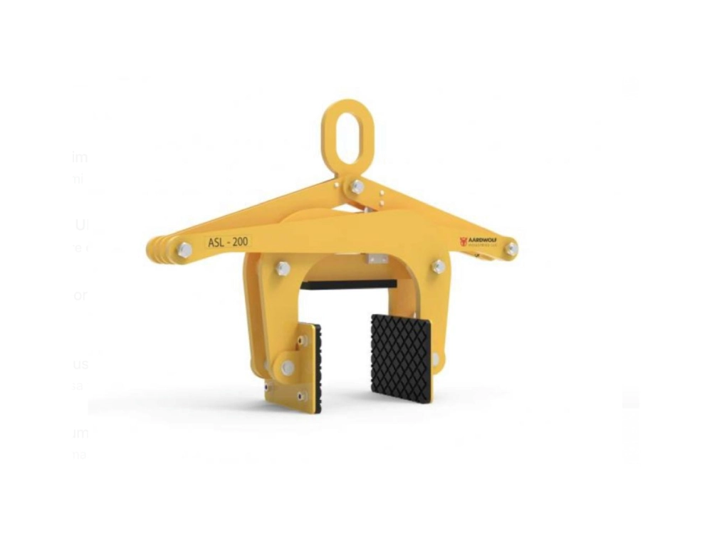 Clampul / cleștele pentru încărcare blocuri LEGO din beton